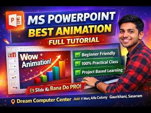 MS PowerPoint Best Animation Tutorial in Hindi | Beginner to Pro Guide