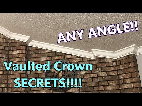 Hidden Secrets of Cathedral Crown Moulding Cuts