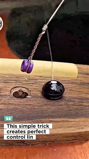 Builders are using a guitar string on fresh concrete