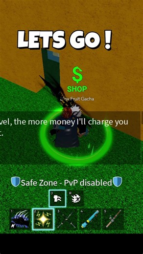I did gatcha in blox fruits and this happened!