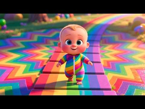 Rainbow ABC Fun Path 🌈 | Fun Learning & Play for Kids | Toddler Adventure Video