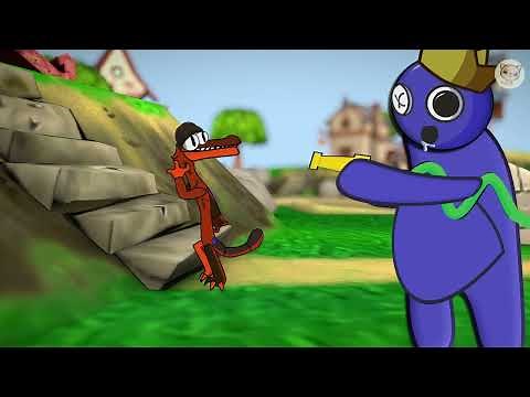 Fat Rainbow Friends Poop Animation 3