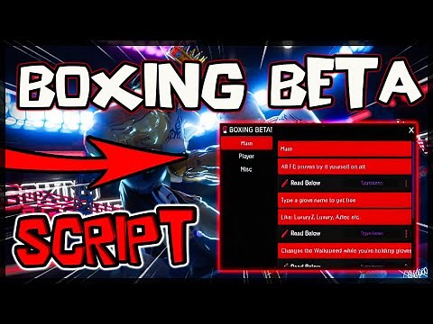 UPDATE / Best Boxing Beta Script ✔️ Get OP Scripts