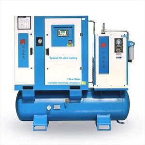 [Hot Item] 11kw 15HP Air Cooled Silent Screw Air Compressors for Industrial and Medical Applications