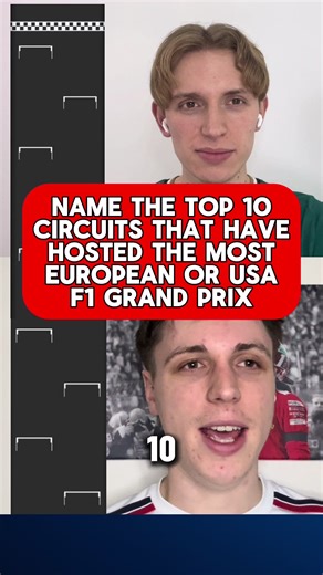 Top 10 F1 Circuits in Europe and USA