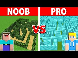 Minecraft NOOB vs PRO: LABIRINTO PIÙ SICURO CHALLENGE!