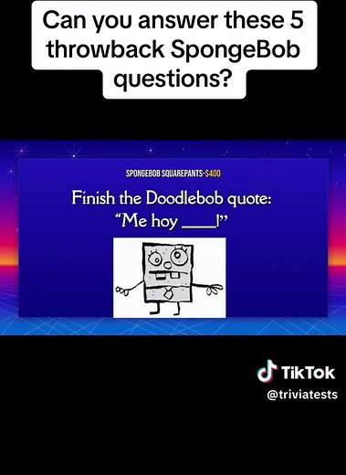 Throwback Spongebob Trivia Quiz: Can You Answer These 5 Questions?