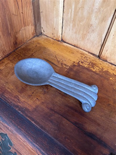 Pewter Spoon Rest - Etsy