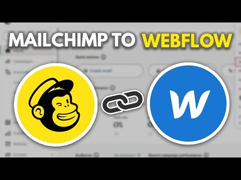 How to Connect Mailchimp to Webflow (2025 EASY)