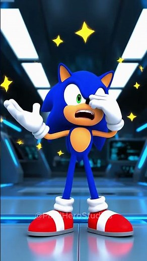 Sonic Hits Eggman’s INVISIBLE WALL! 😂💥#Sonic #Eggman #SonicShorts