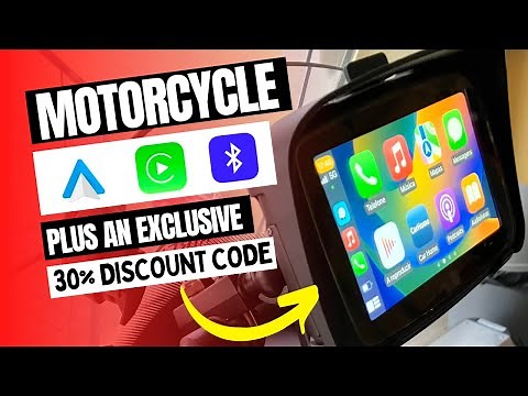 Carpuride W502 - Add Android Auto And Apple Carplay To Your Motorcycle!!!