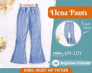 Pants Sewing Pattern for Kids, Pants Pattern, Kids Sewing Pattern, Baby Sewing Pattern, Beginner Pattern, Sewing Pattern Toddlers - Etsy