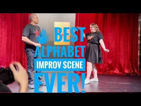 One of the Best ‘Alphabet Game’ Improv Scenes — Fun, Fast & Brilliant Comedy Timing