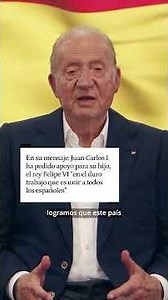 Juan Carlos I's video to reclaim his role in the Transition and the continuity of Felipe VI