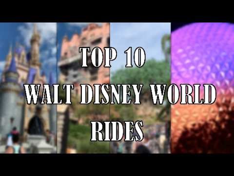 Top 10 Walt Disney World Rides