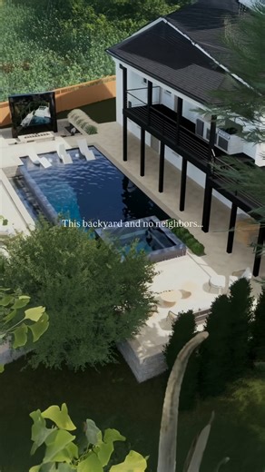 Stonecraft Design & Build | Luxury Pool & Hardscape Design on Instagram: "From the infinity-edge pool to the hidden lounge zones and fire features, this upcoming Stone Craft Designs project brings resort energy home, no passport require #backyard #landscape #hardscape #homedesign #design #georgia #outdoorliving"