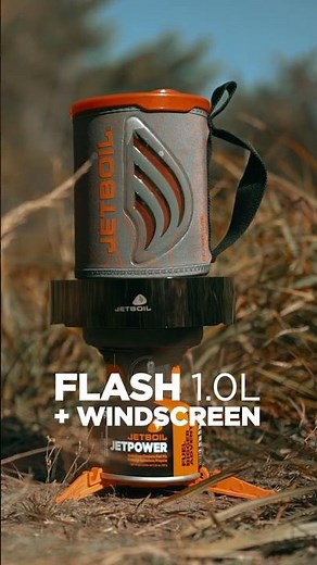 NEW Jetboil Flash 1.0L with Windscreen