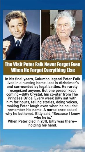 He Was Dying Alone in a Nursing Home — Then His Co Star Did the Unthinkable