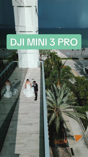 I like to use drone for weddings, awesome addition to the final gallery. I wish that we always had time for it. #djimini3pro #miamiphotographer #weddingphotography #weddingtiktok #weddingphotographer #weddingbehindthescenes #miamiweddingphotographer