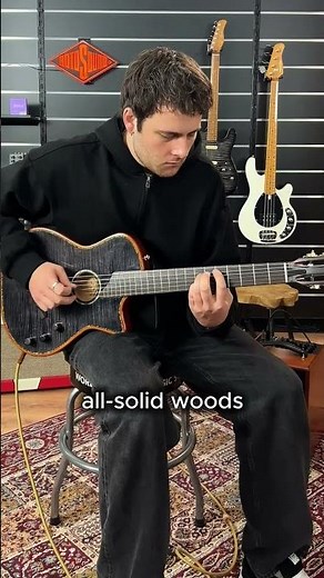 Bromo BEN2C - electric nylon string fusion guitar #acousticguitar #nylonstringguitar