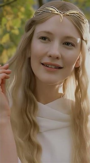 Lady Galadriel in her best mood.