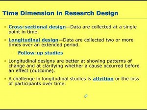 Quantitative Study Design Concepts