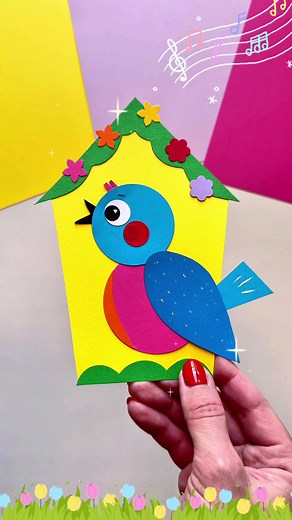 DIY Bird House Craft with Fabriano Paper Kit | Kids Tutorial