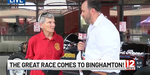 WATCH: Speaking Lana Rouff, a Rotary Club partner of ‘The Great Race’