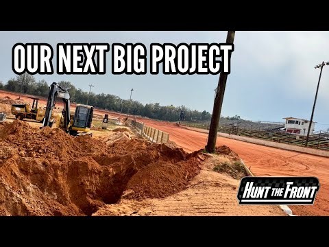 We Dug Up Our Race Track… Phase One of a Major Project at Southern Raceway