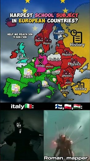 Which subject u? #shorts #history #mapguide #europe #geographythroughmaps #mapping