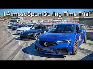 Acura Integra Type S at Laguna Seca - I Accidentally Turned It Into A Drift Car