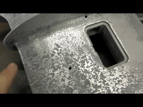 Painting an outboard lower unit