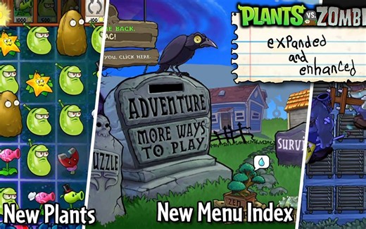 PvZ Expanded & Enhanced by Raducu | PvZ 扩展和增强