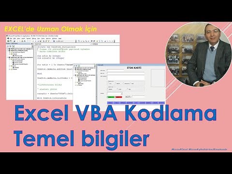 Excel VBA Program Yazma