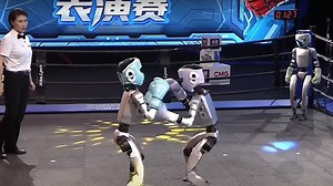 First boxing match between humanoid robots held in China