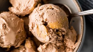 Dairy-Free Chocolate Peanut Butter Ice Cream