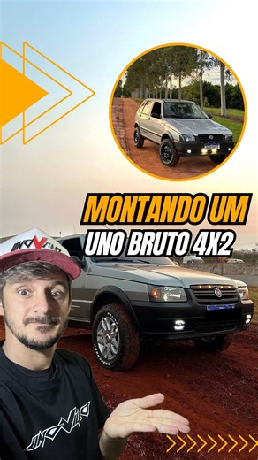 UNOVILAO - Lucas Marques on Instagram: "Montando um Fiat uno bruto 4x2 off road! Tudo que você precisa saber #4x2 #4x2offroad #fiatuno #unovilao #unomille"