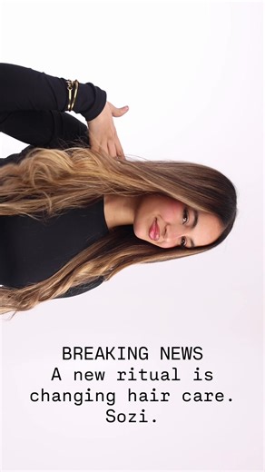 A new ritual for color-damaged hair. Sozi — Elixir Sublime. Pure. Essential. Effective. ✨ sobre, luxe, intemporel #sozicare