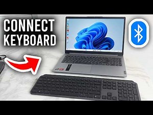 How To Connect Bluetooth Keyboard To Laptop - Tutorial