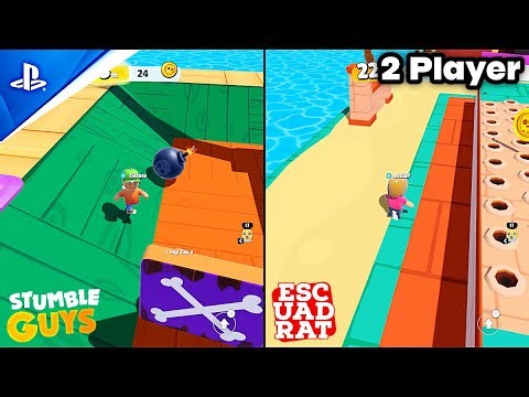 2 Player Split Screen Stumble Guys PS5, Multiplayer Stumble Guys PlayStation 5 | 4K HDR10 60FPS