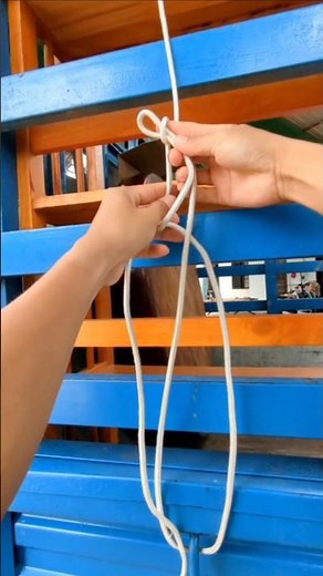 Trucker's Hitch Knot/ Simple and Easy. #knot #rope