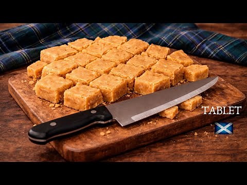 Traditional Scottish Tablet Recipe & Cook With Me! :)
