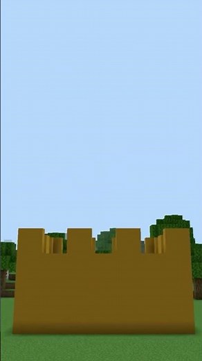 how to build a crown in minecraft