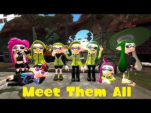[Splatoon GMOD] Meet The Characters