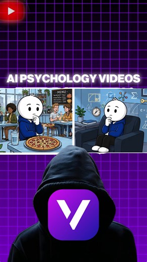 How I Create High-Quality Faceless Psychology Videos With AI in Minutes #vexub #aivideo