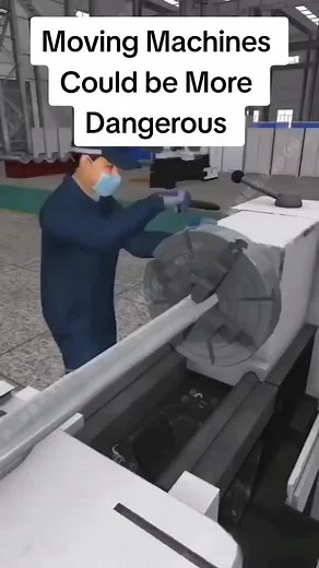 Moving Machines are very dangerous, Always follow safety rule & proper training. Without training don't use any machine or equipment. #gulf #ppe #worksafety #worksafety #construction #gulf #HSE #safetyfirsthse