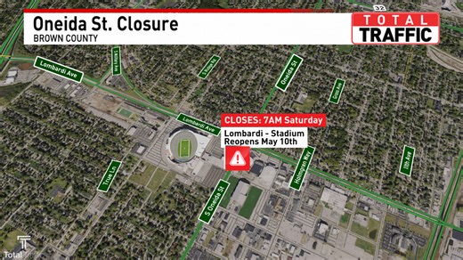 Packers provide details on Lambeau Field parking as road closures begin ahead of draft