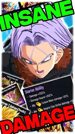 Xeno Trunks is INSANE in Dragon Ball Legends?! #dblegends #dragonball