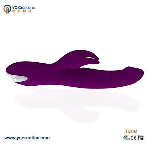 100% Waterproof Silicone Rabbit Vibrator G Spot Stimulate for Women Adult Sex Toy