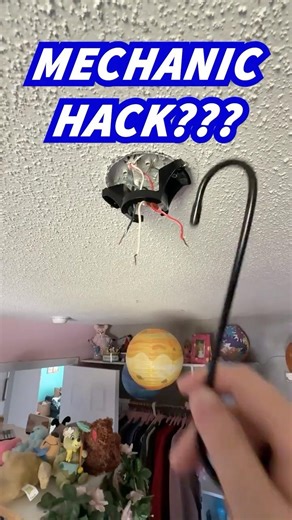 Ceiling Fan Install Mechanic Hack